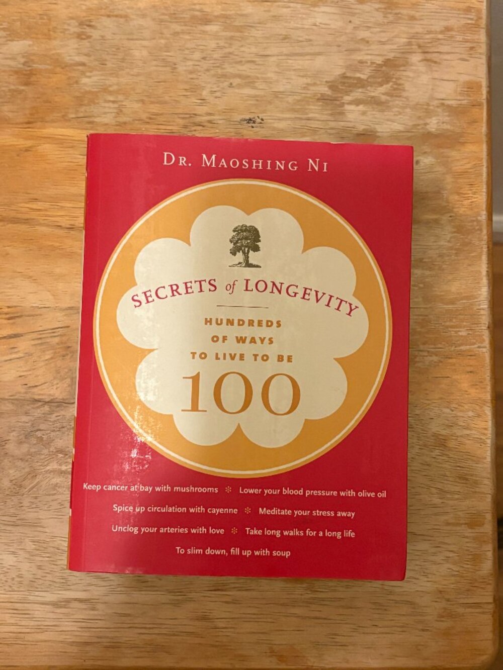 Secrets of Longevity by Dr. Maoshing Ni Book